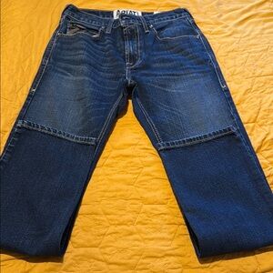 Ariat Men's M1 Vintage Straight Dark Blue Jeans 30/32